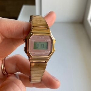 Retro Timex Rose Gold Watch